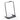 A black Walking Pad Handrail with a curved frame and stable base, designed for treadmill support.